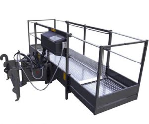 Plataforma del operador rotativa expansible Bobcat